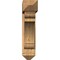 Ekena Millwork Olympic Arts and Crafts Smooth Bracket w/ Offset Brace, Western Red Cedar, 7 1/2"W x 32"D x 32"H BKT0806X32X32OLY03SWR - alternate 3